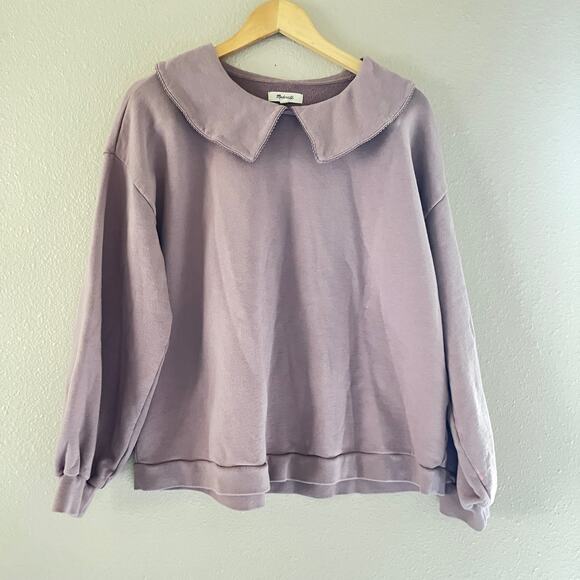 Madewell (Re)sourced cotton collared sweatshirt - Picture 2 of 10